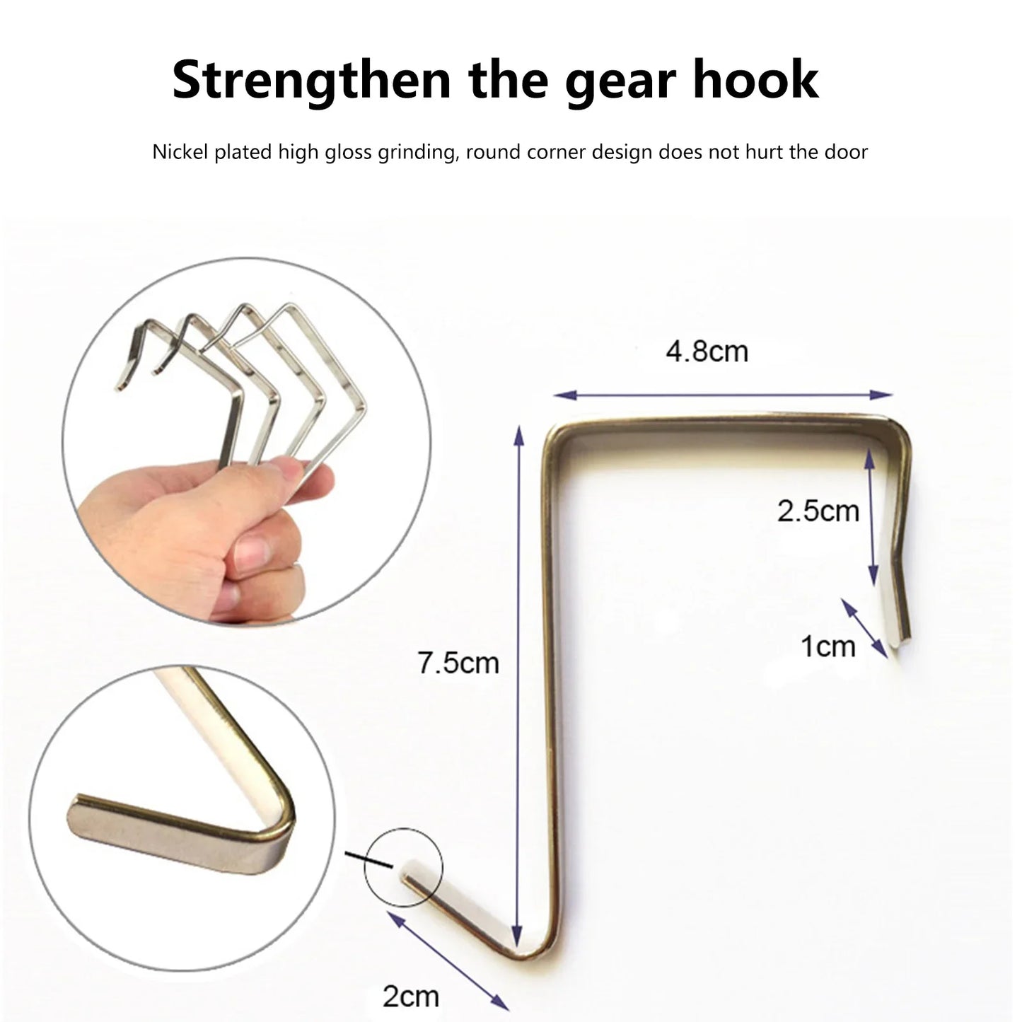 Hat Organizer Racks for Baseball Caps Door Hanging Holder Hanger Storage Rack 24 Deep Pockets Hat Storage Holder for Bedroom