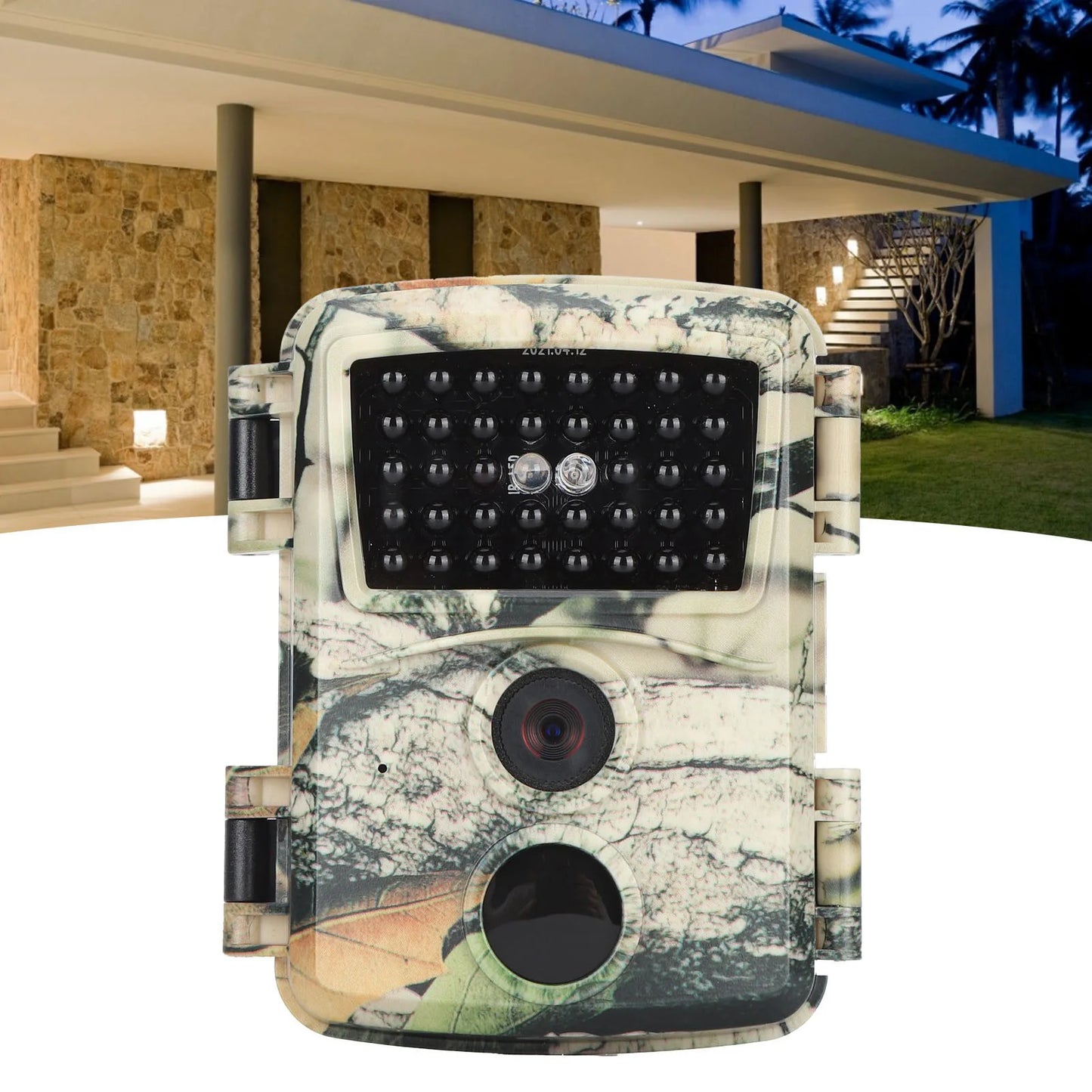 Hunting Camera Waterproof and Lightweight Trail Camera for Hunting and Anti Theft Monitoring Mini Trail Camera Video Game Camera