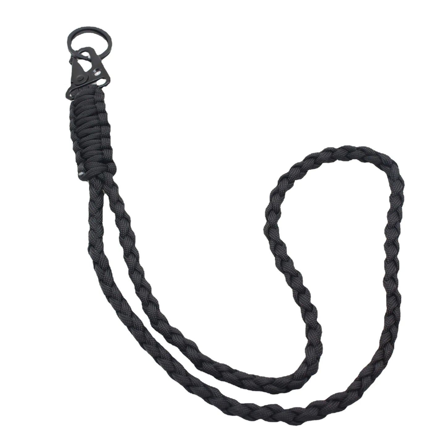 Outdoor Paracord Rope Keychain EDC Survival Kit Cord Camera Telescope Phone Lanyard Military Emergency Strap for Hiking Camping