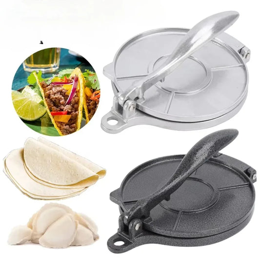 6/8 INCH Tortilla Press Make Corn Tortillas Dough Roti Maker Machine Pressing Tools Home Kitchen Bakeware Cooking Accessories