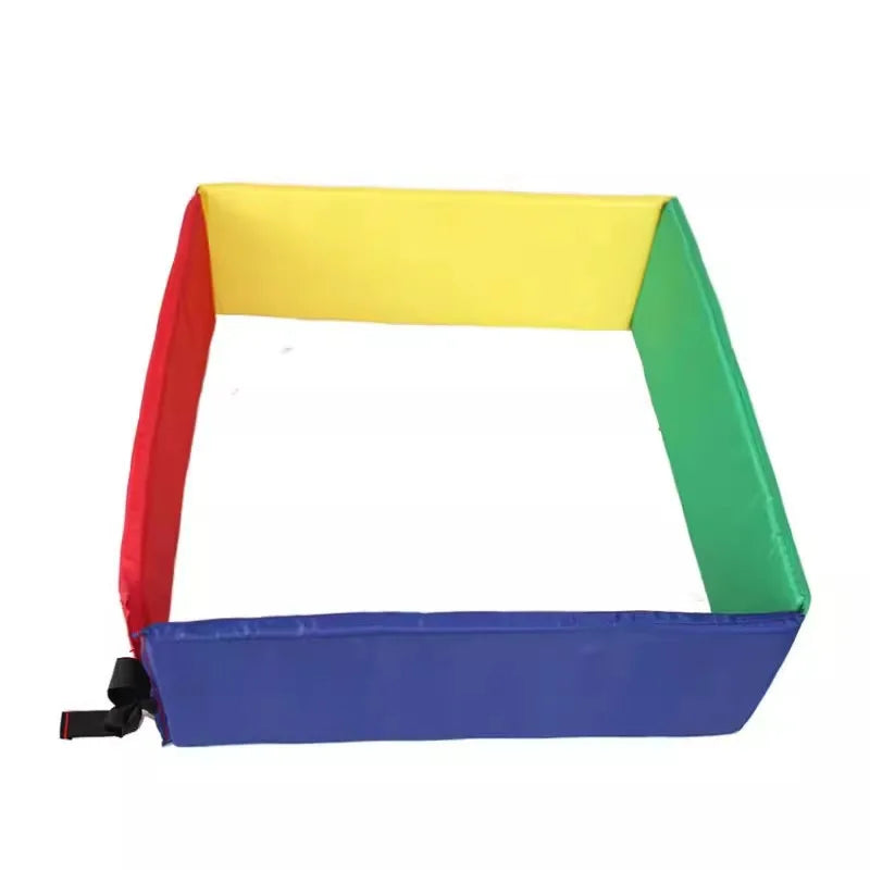 Folding Jumping  Lattice Hole Drill Hole Children's Outdoor Early Education Sports Exercise Props Indoor and Outdoor Fun Games