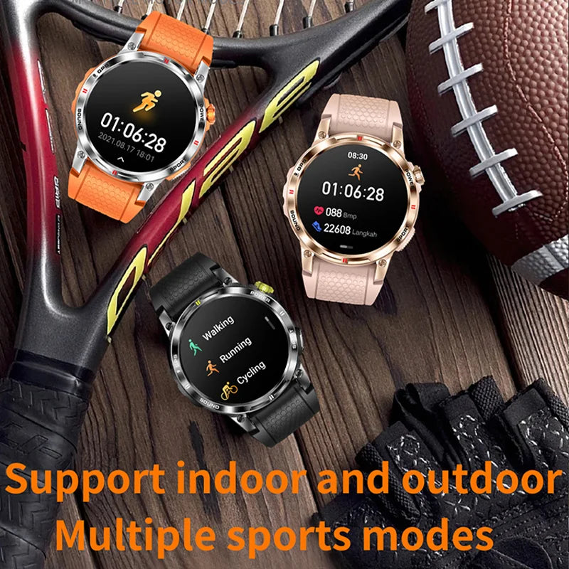 Xiaomi Mijia GPS Compass Outdoor Sport Smart Watch Men Voice Assistant Bluetooth Call Heart Rate Monitor Fitness Women's Watches