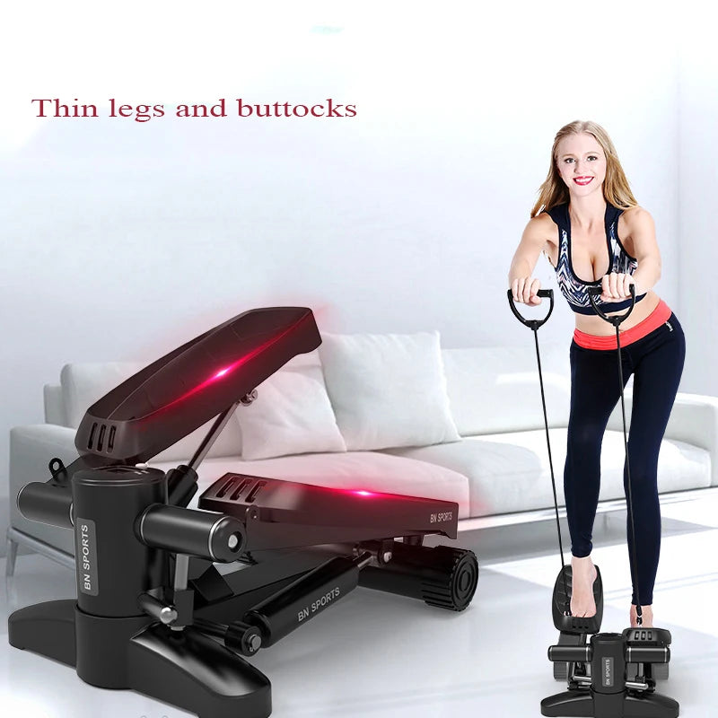 Home hydraulic stepper, training puller, mini fitness pedal, elderly exercise, home fitness equipment