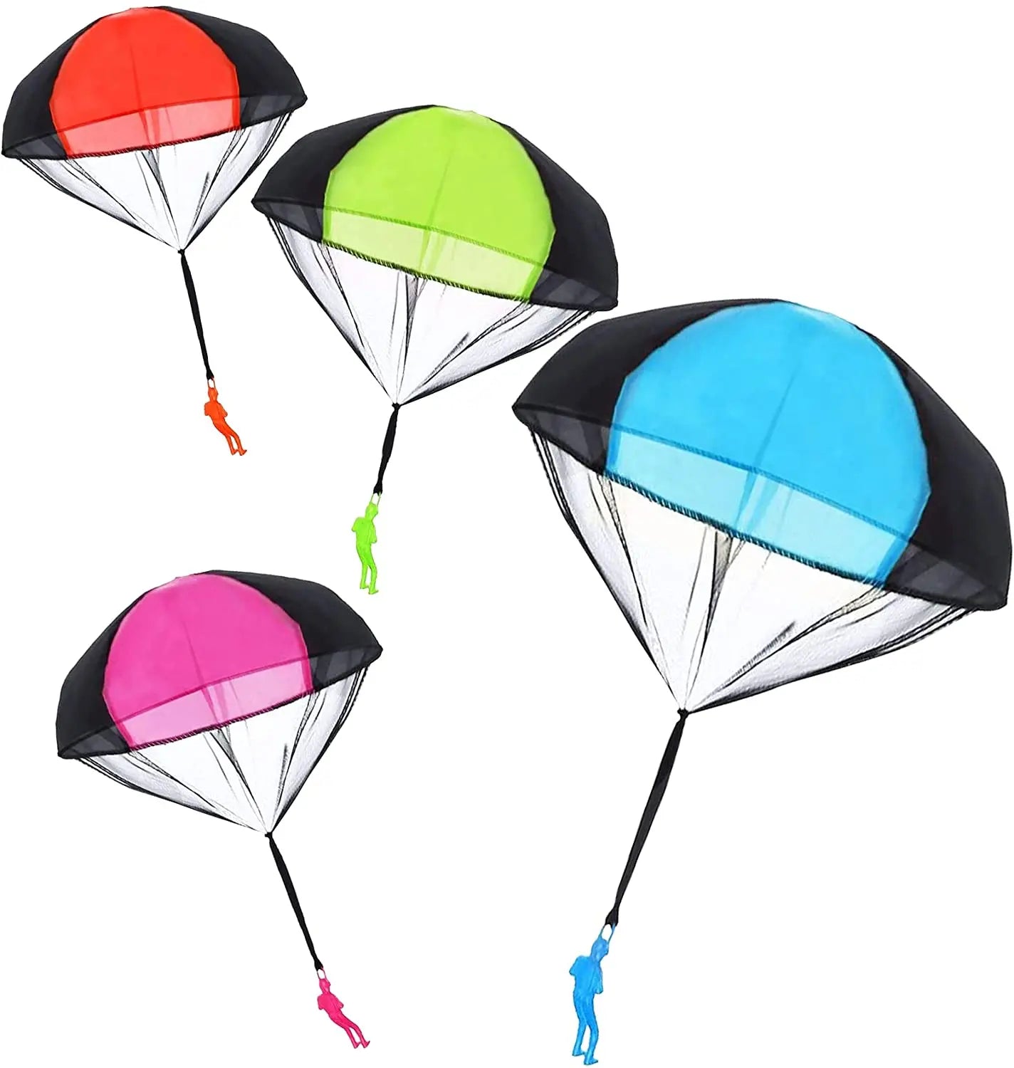 Hand Throw Parachute Army Man Flying Toys for Kids Tangle Free Throwing Toy Parachute kids Outdoor Toys