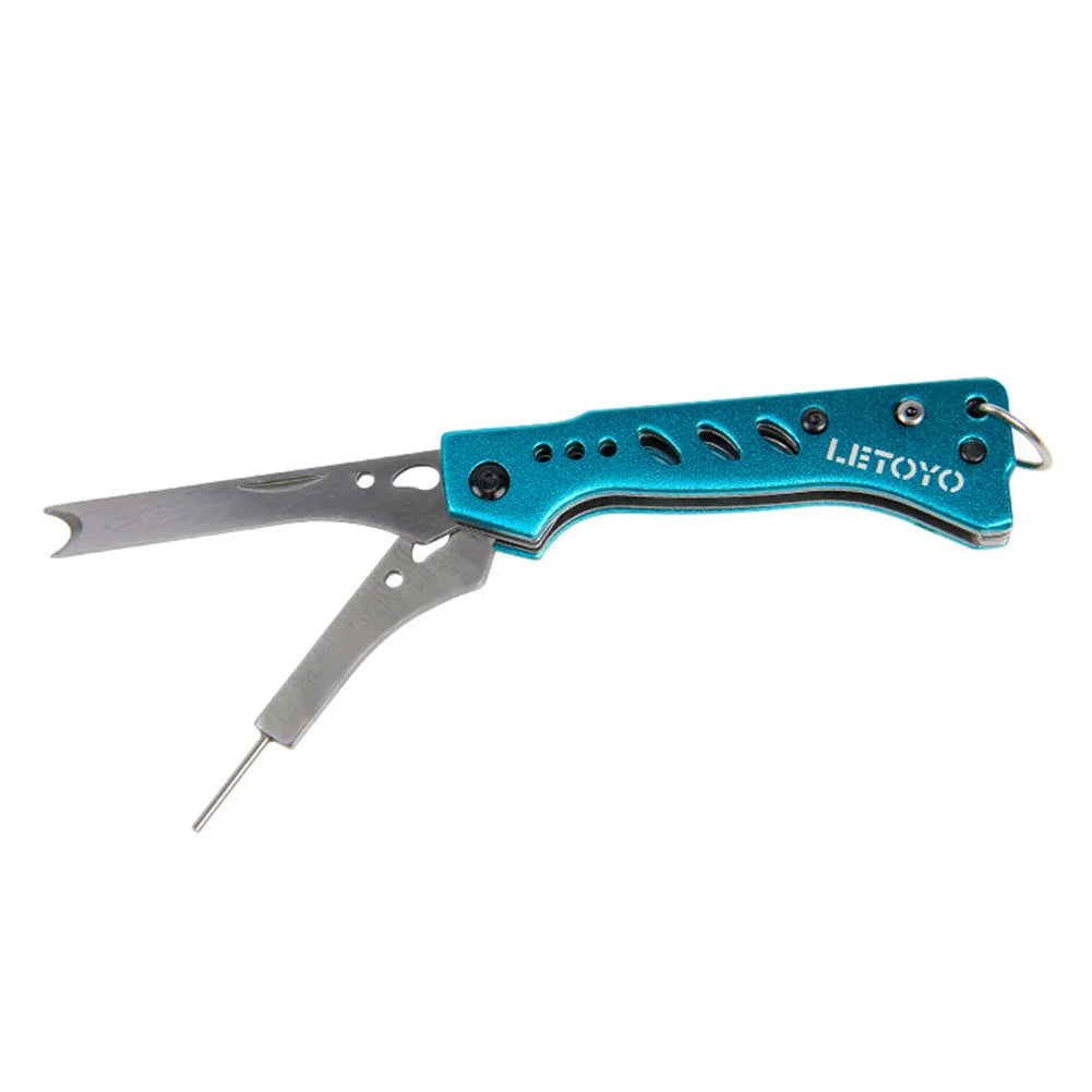 2 in 1 Squid Nerve Cord Cut Fishing Tools Stainless Steel Squid Knife for Webfoot Octopus Cuttlefish Fishing Accessories