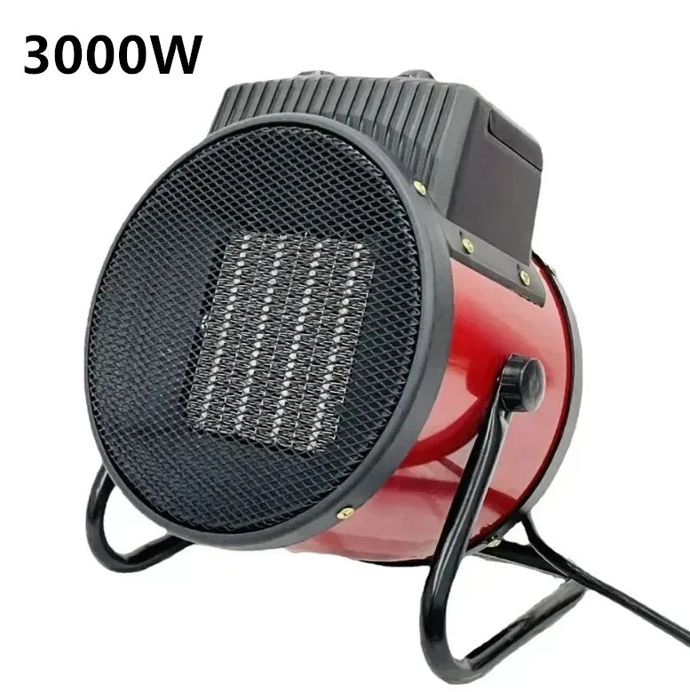 Electric Heater 3000W Thermostat Fast Heat 2000W 3 Gear Adjust Air Warmer Radiator Room Heater  Overheat Protection Home Warmer