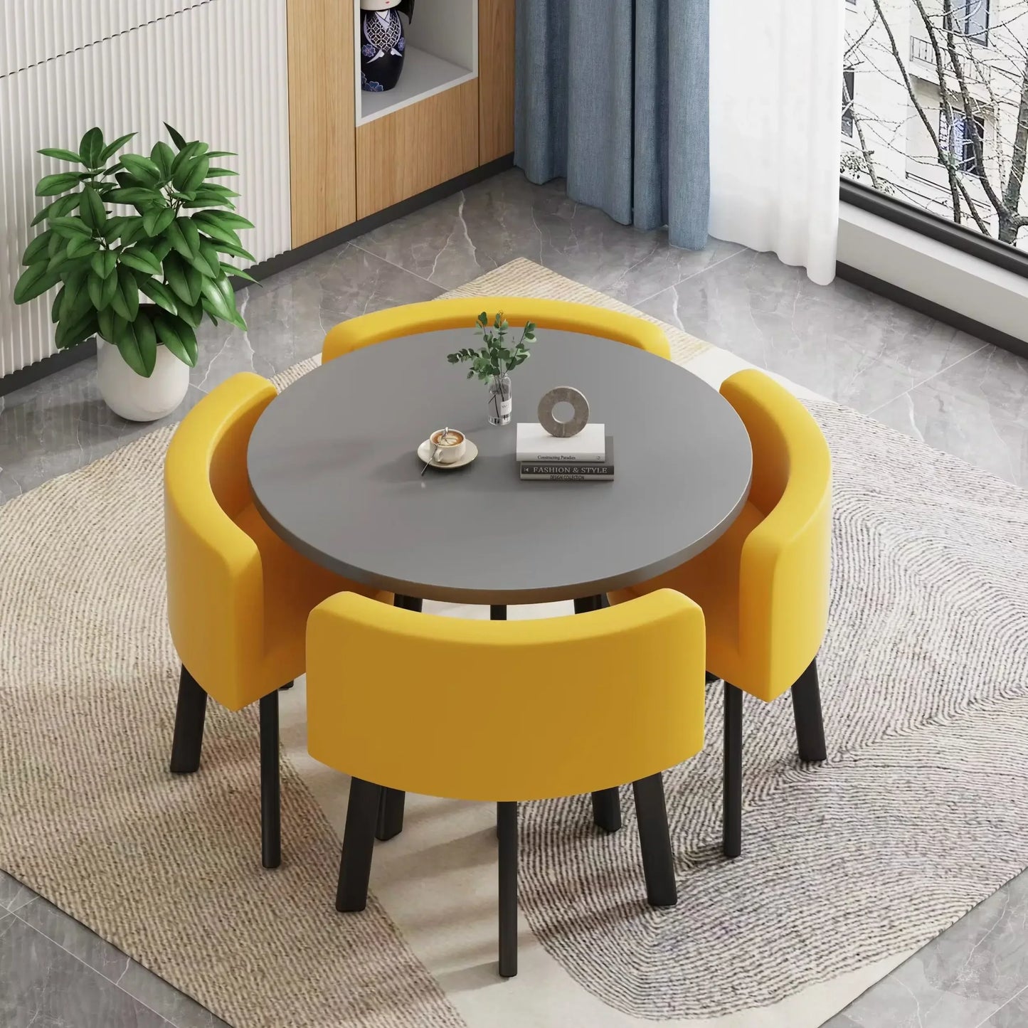 Storage, Dining Table,holddining Table Set  Store, Shop, Negotiation, Comedor Compacto Reception, Round Table