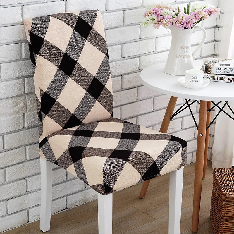 Fabric Chair Cover for Dining Room Chairs Covers Living Room Chair Cover for Chairs for Dining Room/Kitchen Stretch Chair Cover