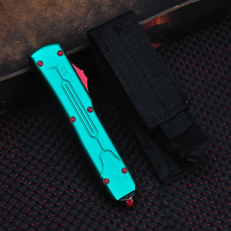 Mit Bounty Hunter Outdoor Camping Hunting Tactical Survival Gear Self-defence Combat Pocket  Aluminum alloy CNC Handle EDC Tools
