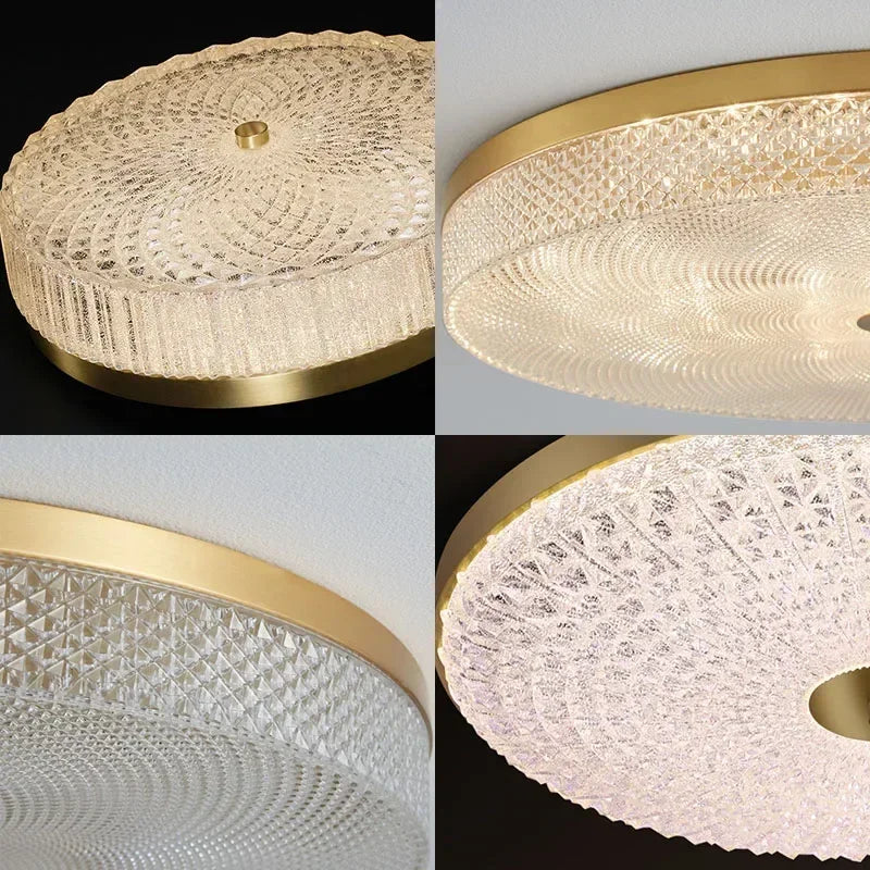Modern Minimalist LED Circular Acrylic Ceiling Light Bedroom Living Room Dining Room Home Decoration Lighting