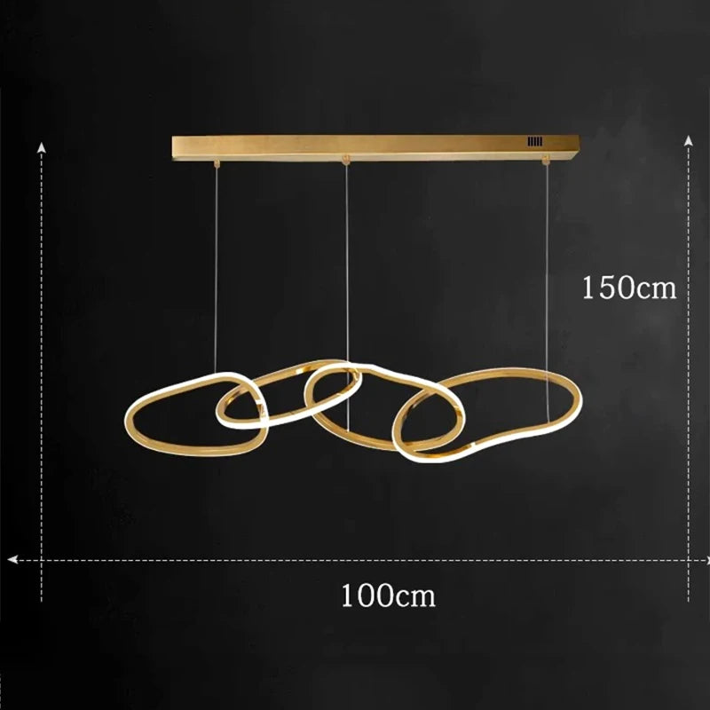 Modern home decor led lights pendant light lamps for living room Chandeliers for dining room hanging light indoor lighting