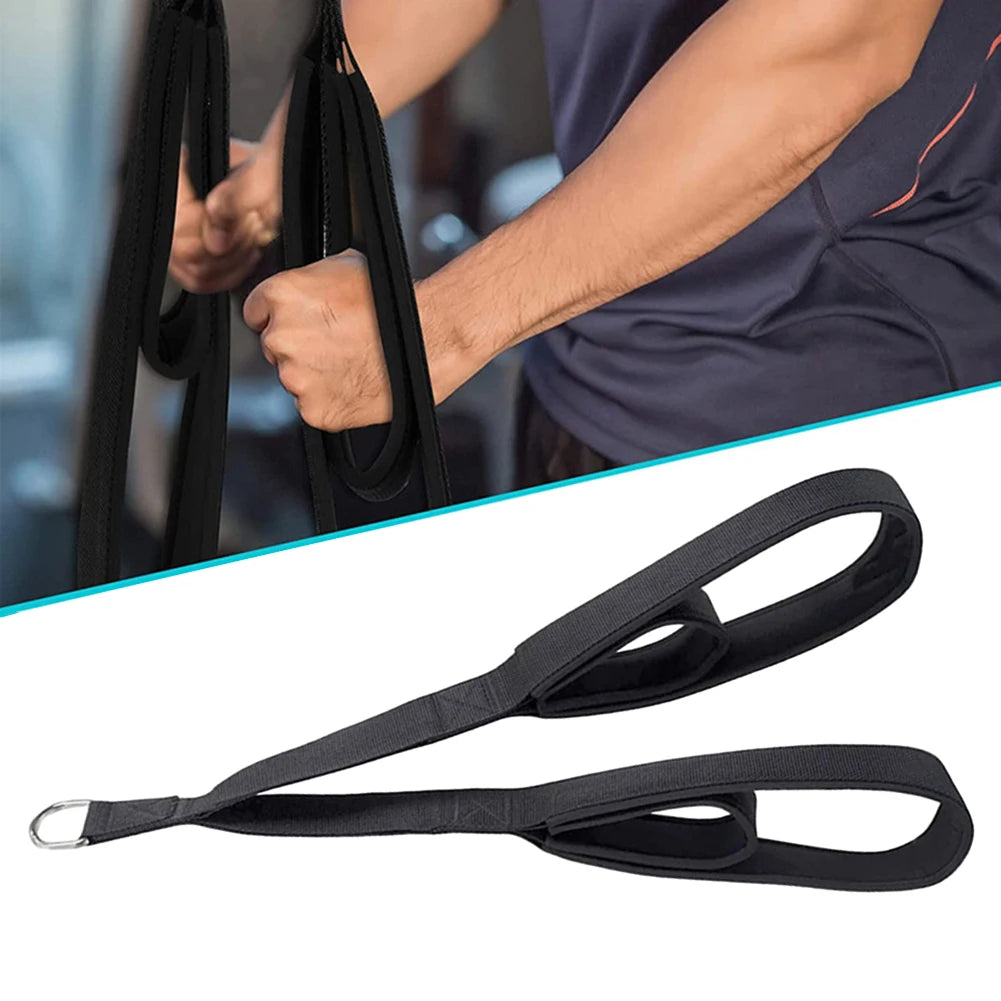 Pulldown Rope Anti-Slip Muscle Training Tricep Exercise Rope Multi-Purpose Fitness Arm Strength Rope for Gym Fitness Accessories