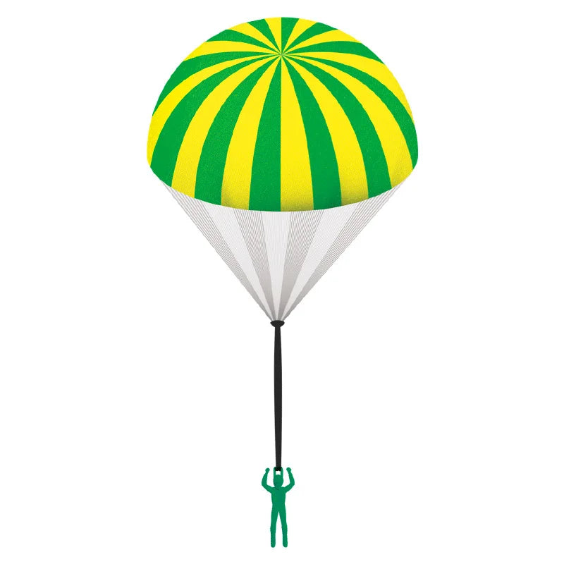 Hand Throw Parachute Army Man Flying Toys for Kids Tangle Free Throwing Toy Parachute kids Outdoor Toys
