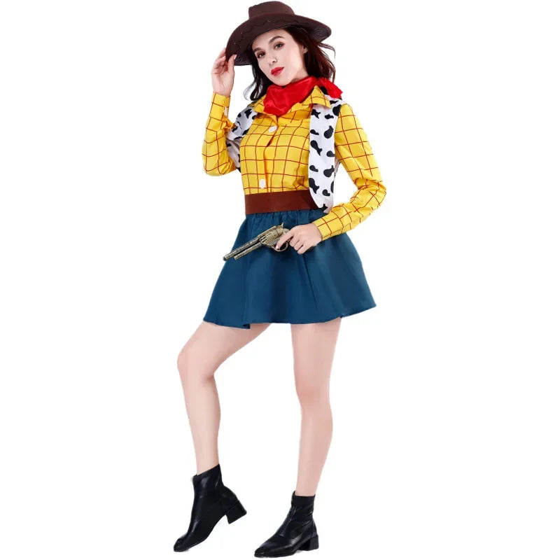 Men's Denim Clothing  Couple Role-play Uniforms Children's Role-play Costumes Party Stage Costumes Halloween COS Costumes