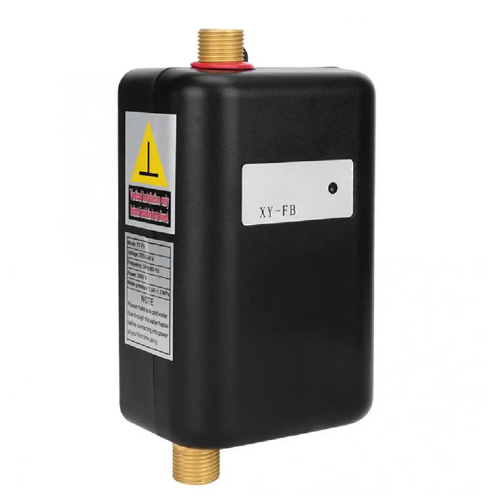Electric Instantaneous Water Heater, 110V/220V 3800W Mini Durable, Under Sink Water Heater for Kitchen Bathroom Cleaning