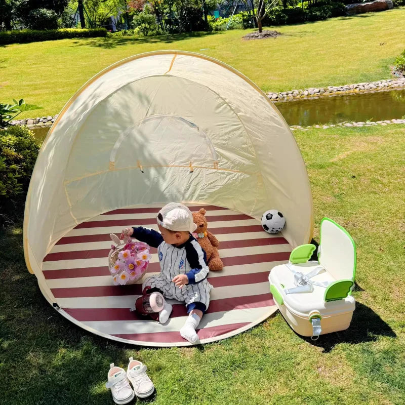 Tent Outdoor Portable Folding One-Click Open and Close Camping Tent Sunscreen Waterproof Picnic Sunshade Beach Tent