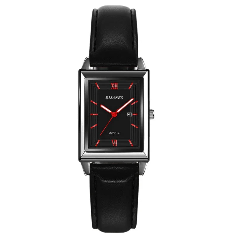 2023 Top Brand Luxury Watches for Men Fashion Quartz Wristwatch Square Gold Man Business Clock Mens Watches Relogio Masculino