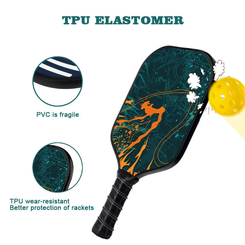 popular Pickleball must-have offensive fiberglass Pickleball Paddle, cricket bats, beach tennis rackets Factory direct supply ﻿