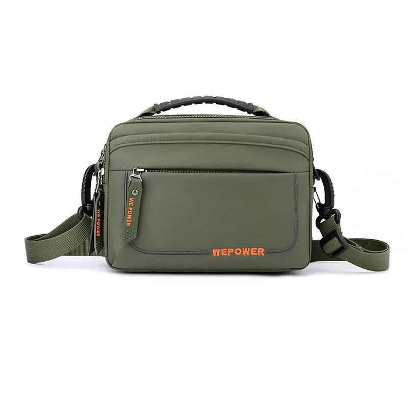 Men's Casual Messenger Bag Outdoor Small Shoulder Bag Multifunctional Travel Waist Bag Hanging Bag Crossbody Bags for Men