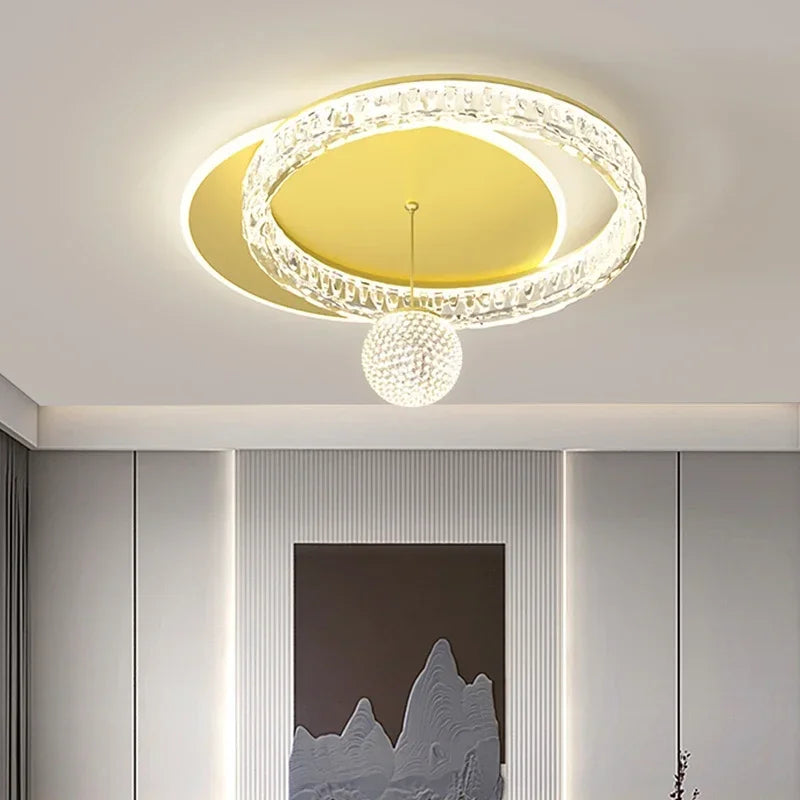 Home Decoration Chandelier Modern Light Luxury LED Ceiling Lamp For Living Room Bedroom Home Decor Indoor Lighting Light Fixture