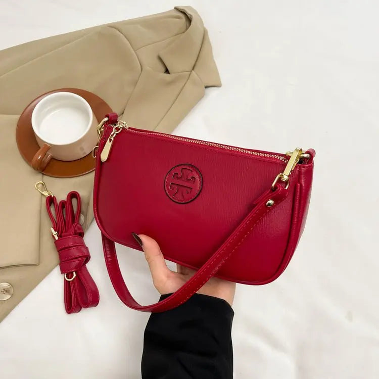 ‌Women's Handbags 2025 Fashion One Shoulder Bag PU Small Square Bag Crossbody Bags for Travel Lightweight Everyday Casual Purse