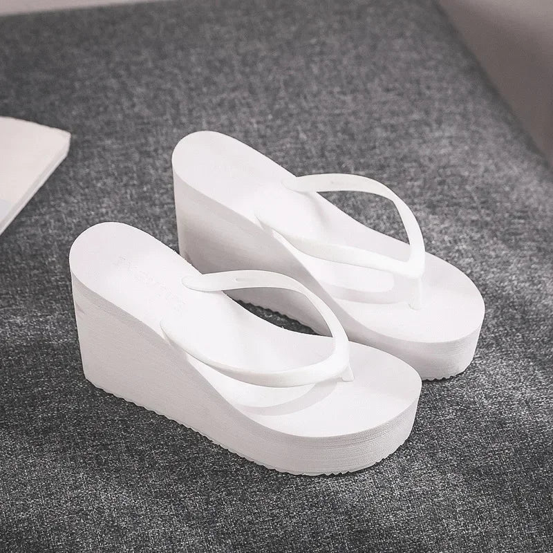 Womens Shoes Comfort Summer Women Wedge Platform Slippers Outdoor Sports Beach Flip Flops Opened Toe Casual Shoes 2024