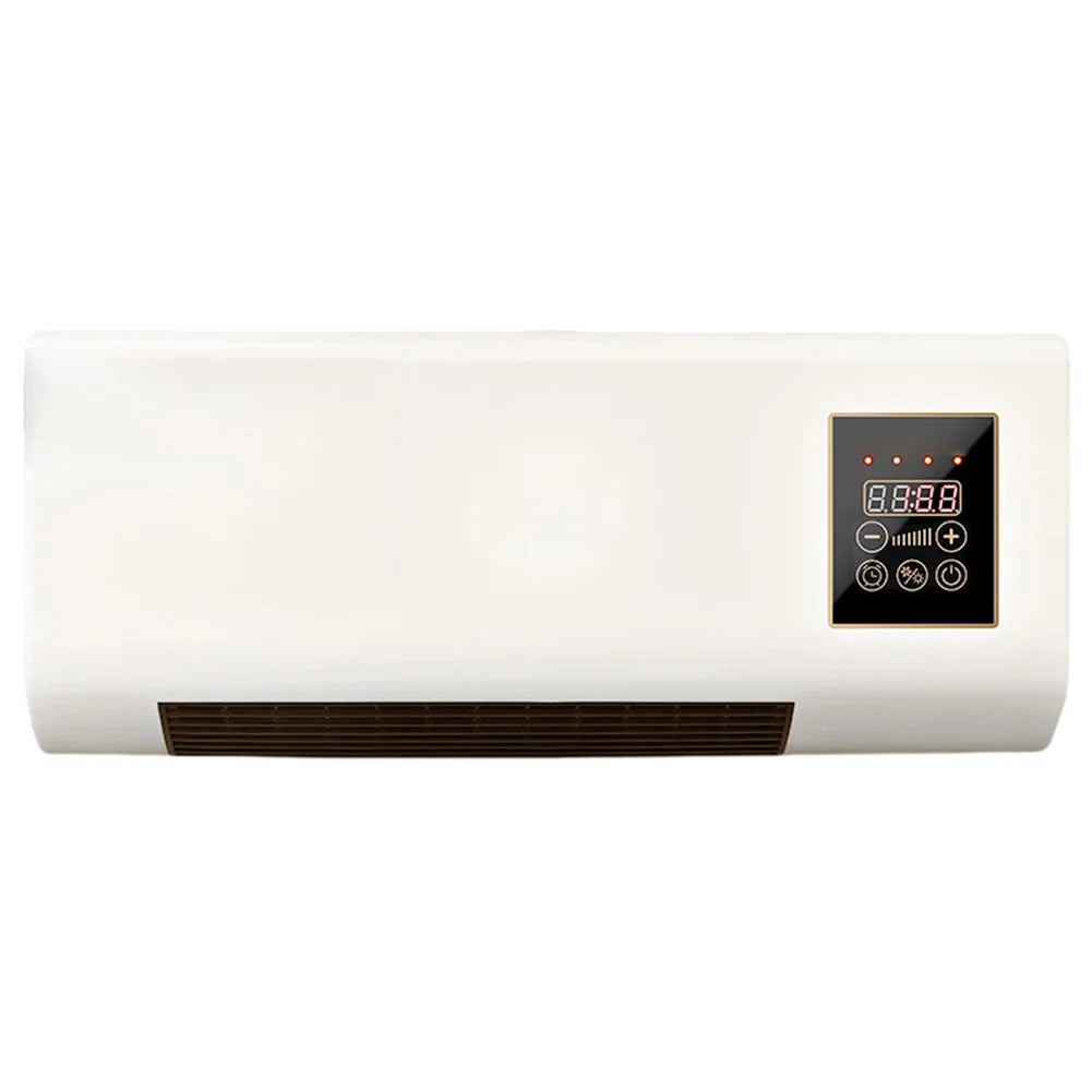 Mini Air Cooler Wall Mounted Electric Home Heater with Remote Control Intelligent Heater for Dormitory Bedroom AU/US/UK/EU Plug