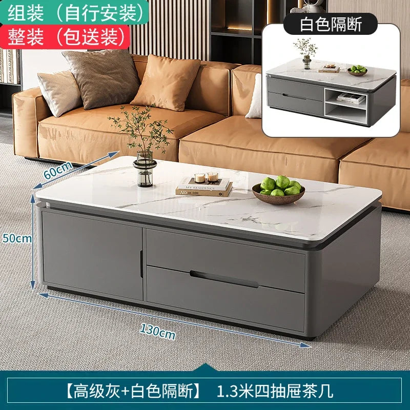 Living Room Coffee Tables Minimalist Modern Effect Coffee Table Premium Unique Table Basse De Salon Living Room Furniture