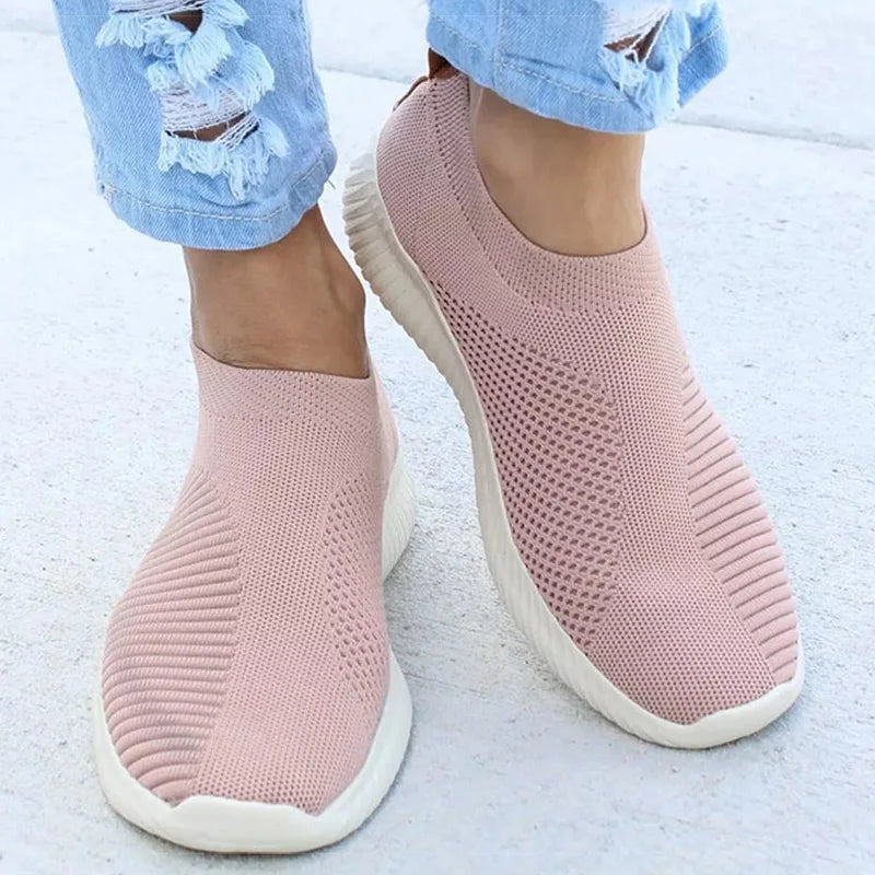 Women Sneakers White Shoes Women Slip On Casual Sneaker Vulcanize Shoes For Women Sports Zapatillas De Mujer Women's Footwear