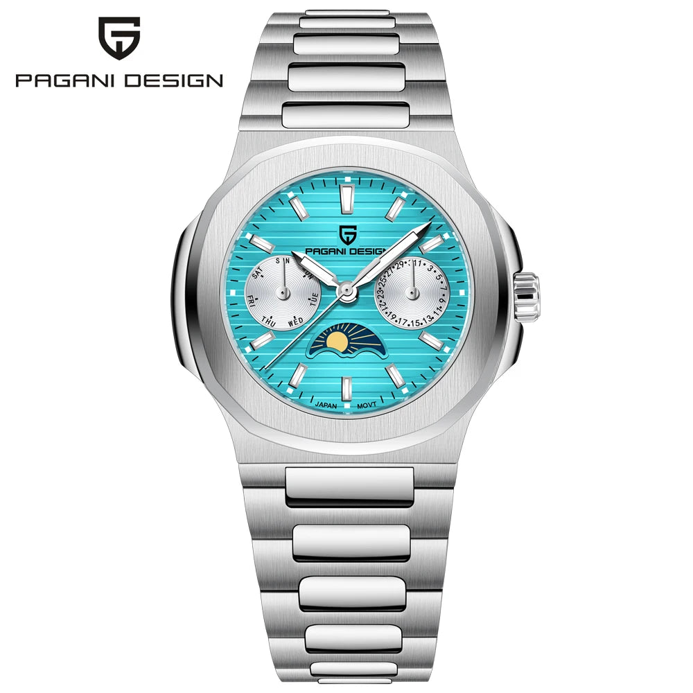 PAGANI DESIGN Women's Watches Luxury Woman Watch Exquisite Elegant Quartz Wristwatch Sapphire Mirror Clock Gift Reloj Mujer 2024