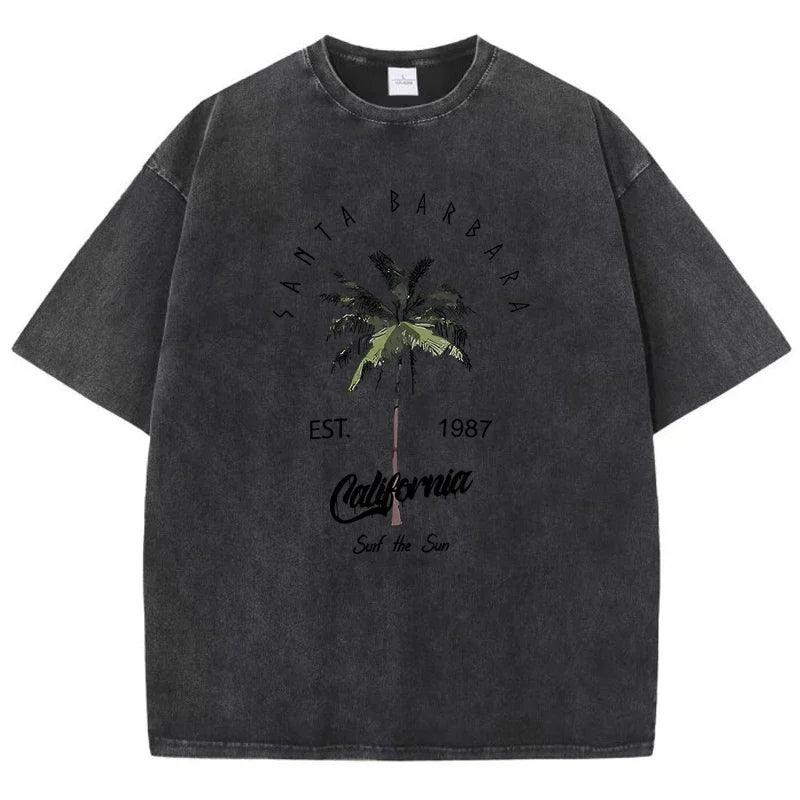 Men's Printed T-shirt Soft and Fashionable T-shirt Breathable Clothing Regular T-shirt High-quality Comfortable Top