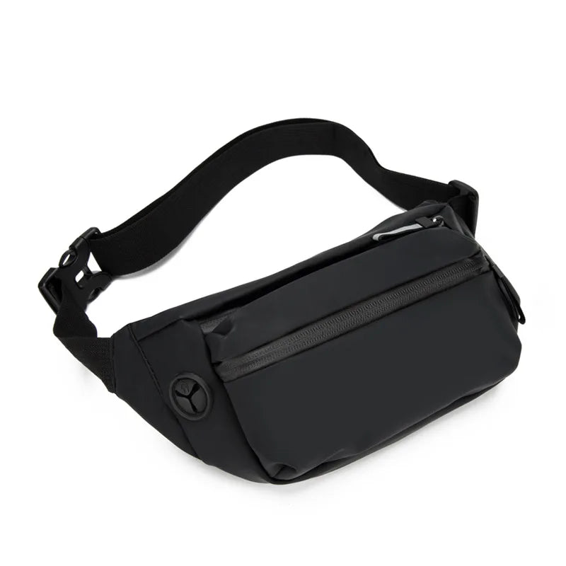 Men Waterproof Belt Bag Fashion Chest Pack Male Waterproof Waist Bag Outdoor Sports Fanny Pack Men's Travel Shoulder Bags