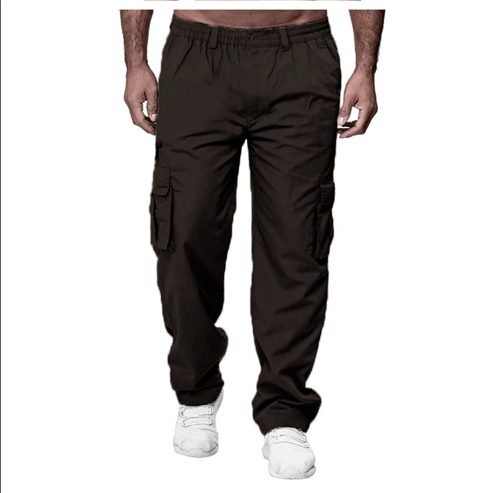 Labor protection clothing pants for men, loose work pants, wear-resistant and dirt resistant, auto repair clothing