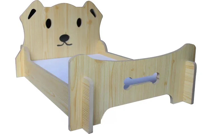 Large Pet Nest Cat Bed for All Seasons Dog Bed Pet Toy Cat Cage Pet Supplies Little Bear Crib Pet Sleeping Bed Under 15KG