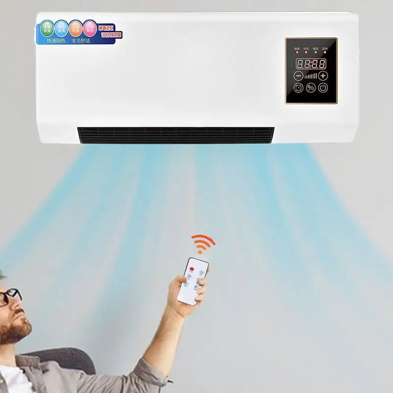 Air Conditioner for Bedroom Ductless AC Wall mounted air cooler Cooling and heating small multifunctional summer cooling device