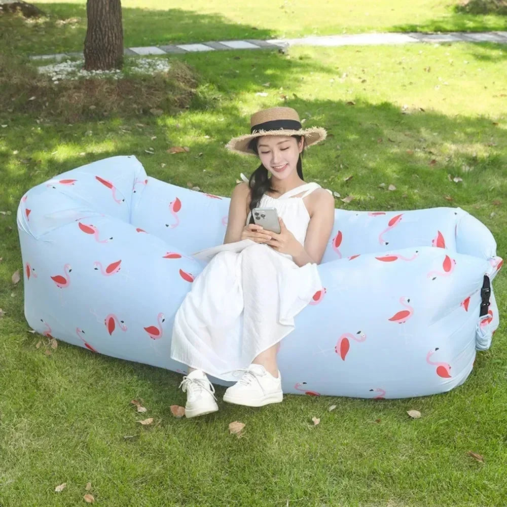 Outdoor Inflatable Sofa Camp Portable High Load-bearing Inflatable Sofas Multiple Scenarios Can Lie Down Picnic Outing Sofas