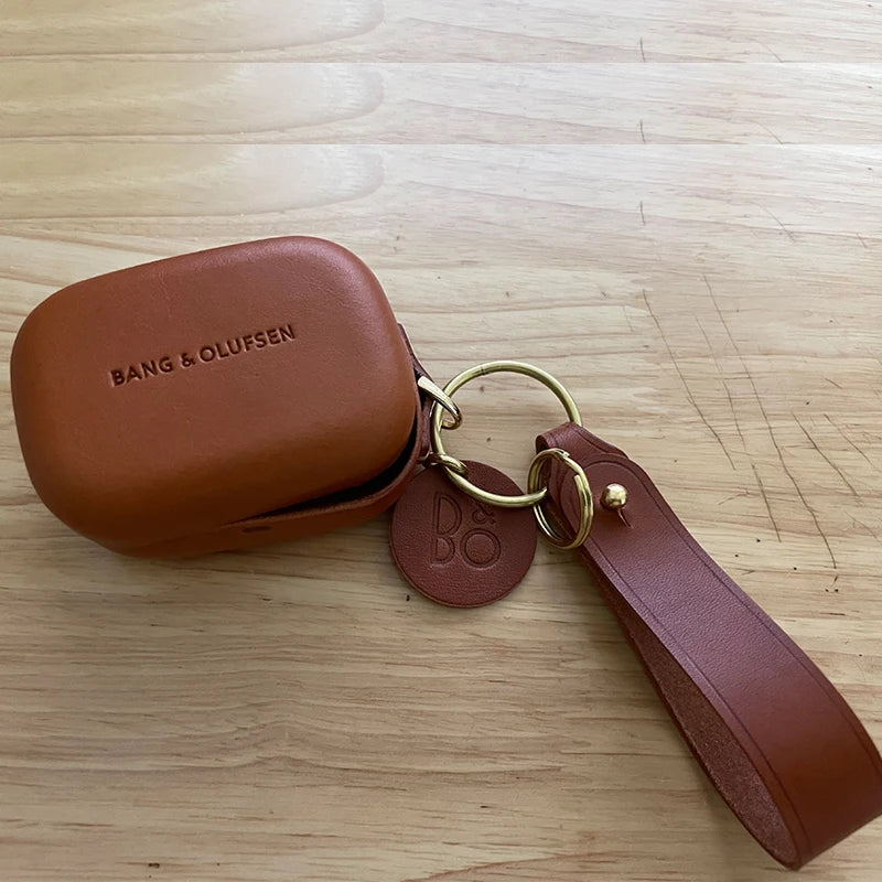 Genuine Leather For B&O Beoplay Eleven Case Leather Luxury Custom Made Handmade Cover Bluetooth Earphone Cases