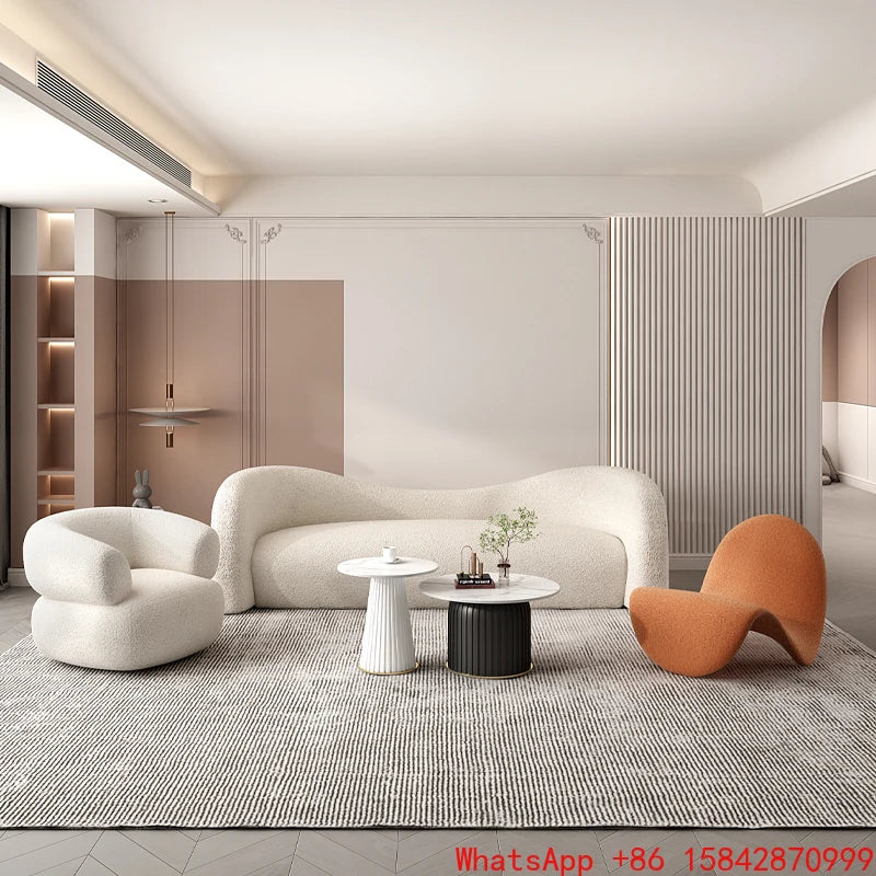 2025 new living room creative fabric sofa