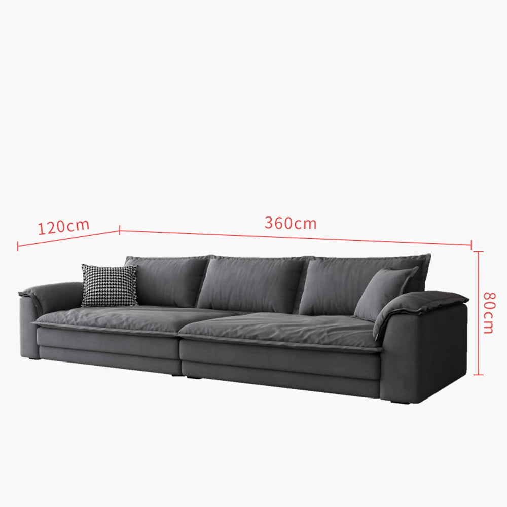Sectional 3 Seater Sofa Living Room L Shape Arm Rest Corner Office Luxury Sofas Lounge Modern Canape Salon Home Decoration