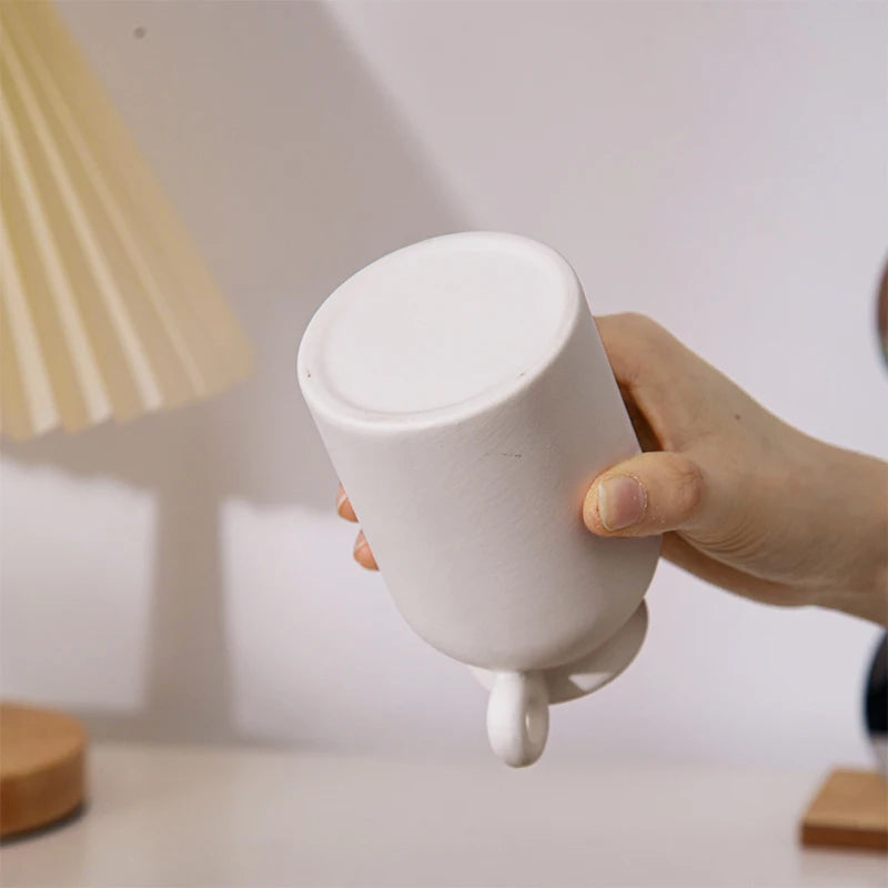 White Vase Ceramic Vase Flower Arrangement Vase Aesthetic Vases Desktop Ornament Flower Vase Flower Bottle Container Vases