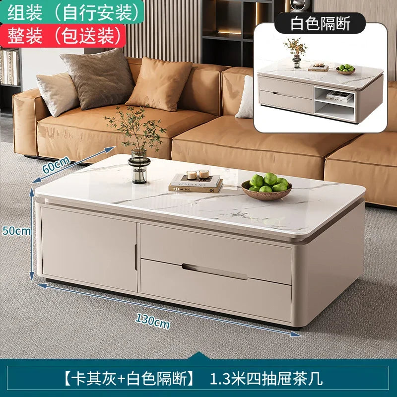 Living Room Coffee Tables Minimalist Modern Effect Coffee Table Premium Unique Table Basse De Salon Living Room Furniture