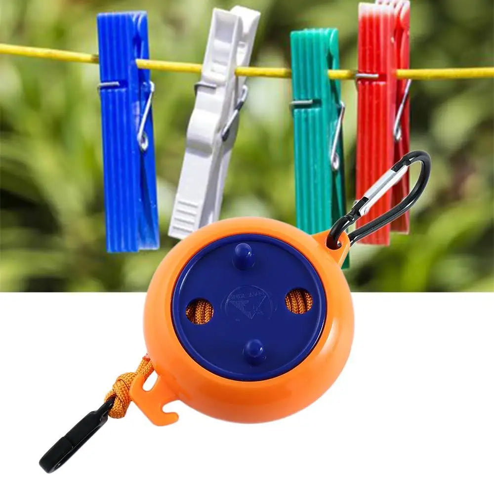 Travel Tent Accessories Retractable for Camping Hiking Windproof Clothesline Skid Resistance Rope Insolation Rope Clothesline