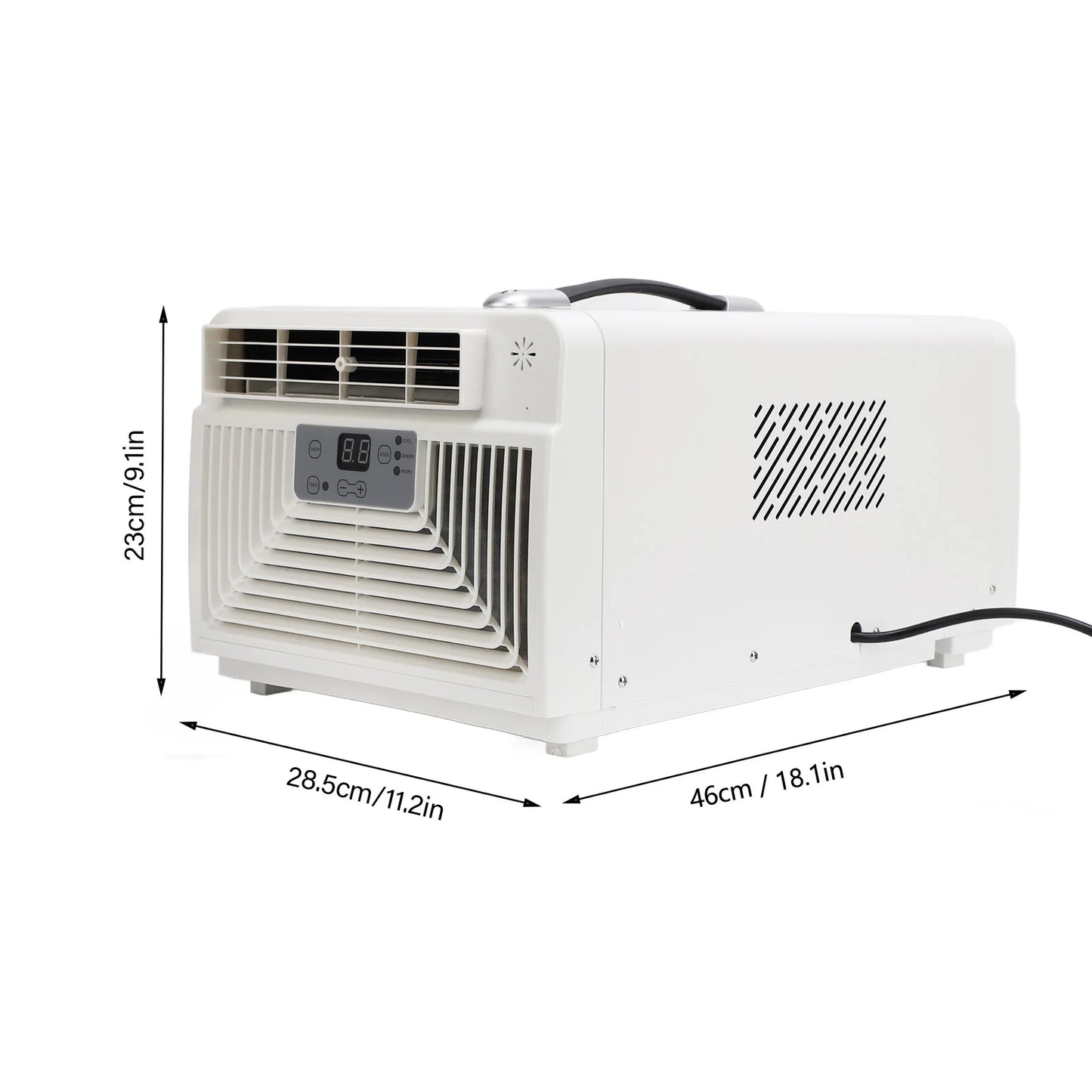 Portable Air Conditioner Rapid Cooling Mini AC Unit Air Conditioning Fan for Dorm Kitchen Study Room Rent Home Office Camping Pe