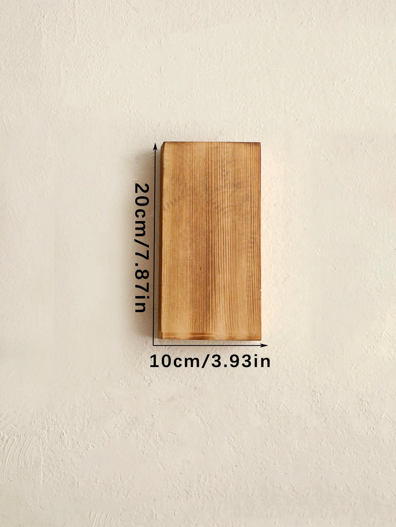 Rustic Wooden Wall Mounted Vases Farmhouse Style Decorative Wall Hanging Flower Holders for Succulents Artificial Plants Vases