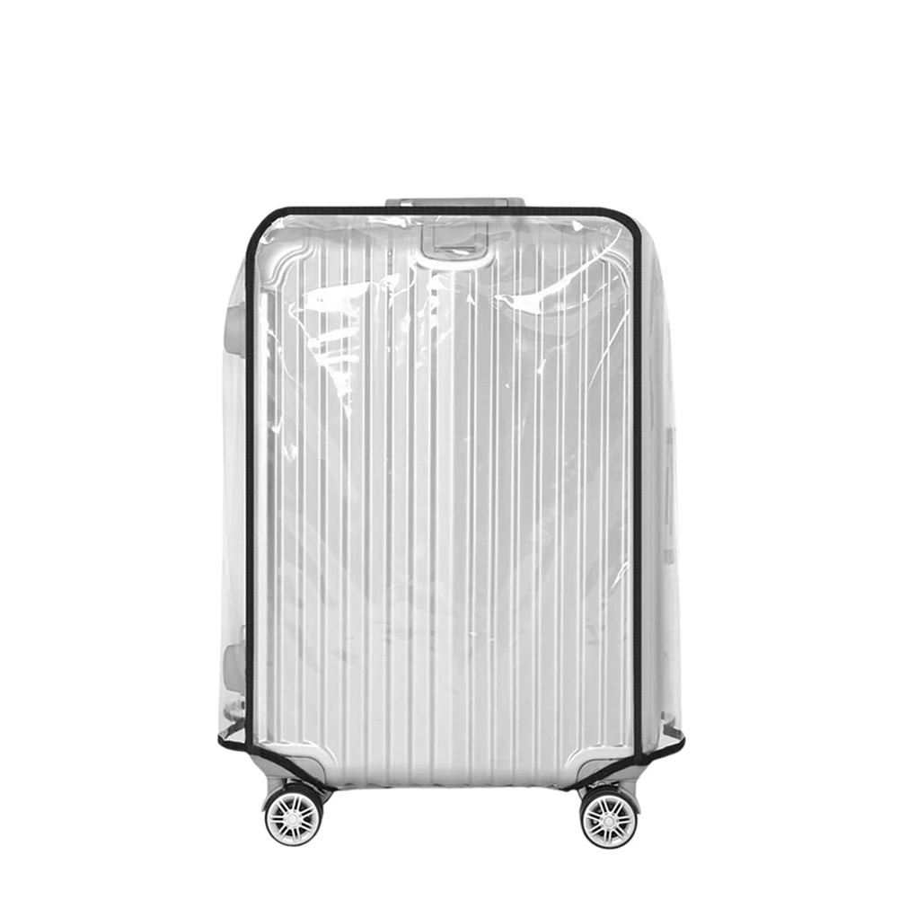 20-30inch Clear Suitcase Cover Protector Transparent Travel Luggage Protector PVC Suitcase Cover Protectors for Wheeled Suitcase