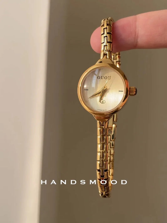 Vintage Women's Watches Quartz Watches Stainless Steel Clock Ladies Wristwatch Top Brand Luxury Watches Women Relogios feminino