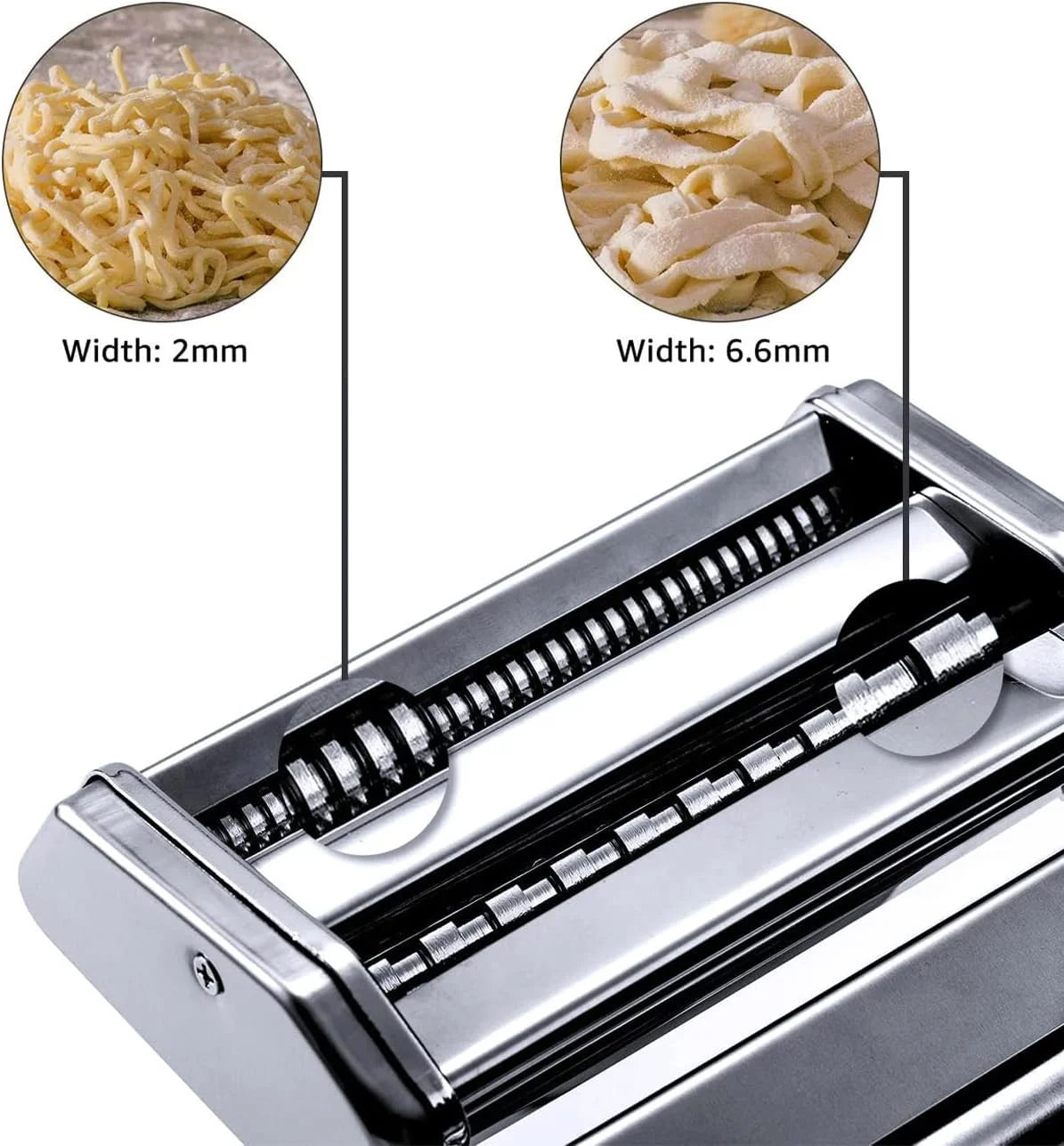 Pasta Maker Set with Ravioli Attachment and Drying Rack