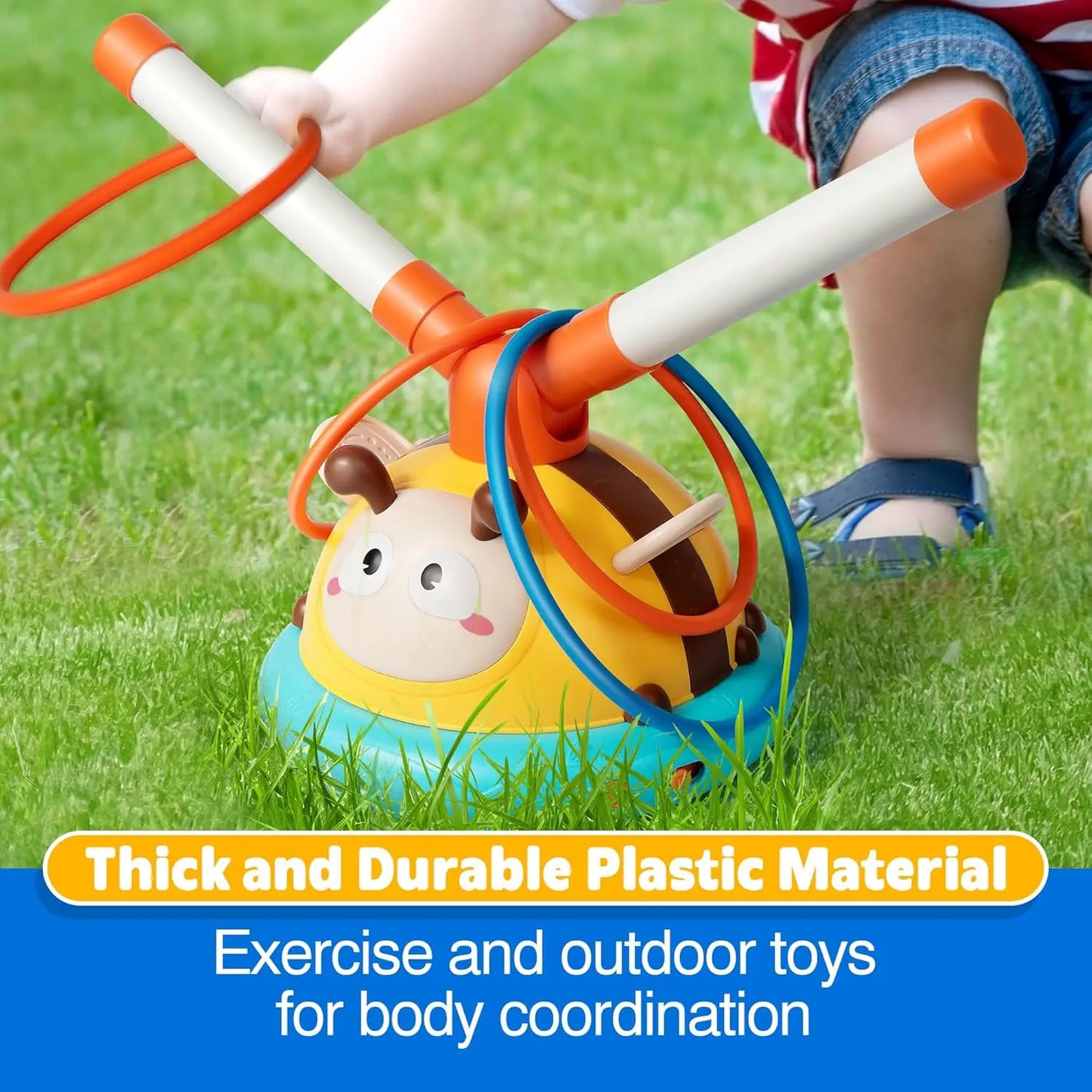 Fun Ladybug Sports Machine Sensory Integration Training Indoor Outdoor Consuming Physical Strength Puzzle Toy Gift