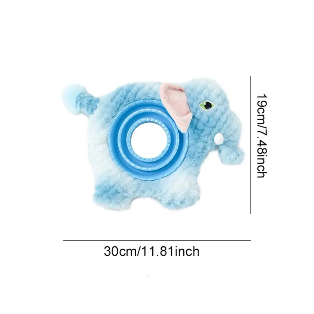 Pet Supplies Bite Resistant Dog Leaking Food Toy Animal Shape Wear-resistant Pet Training Toys Plush TPR Pet Sounds Toys Outdoor