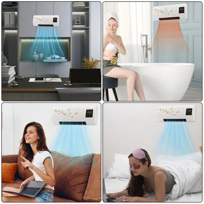 Small Air Conditioner Air Cooler Machine Air Cooler Small Air Conditioner Heater Portable Wall Mounted Air Conditioning